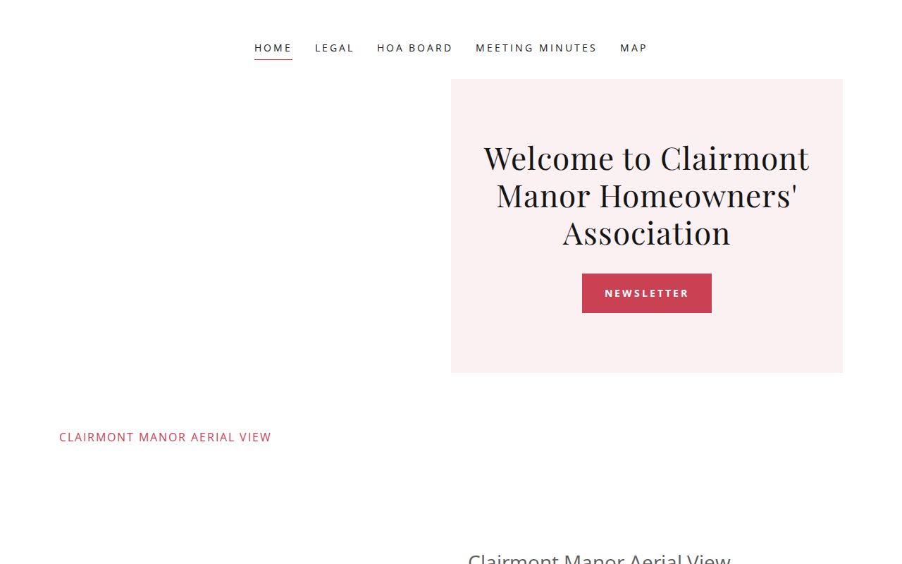 Culpeper neighbors community contact page for Clairmont Manor